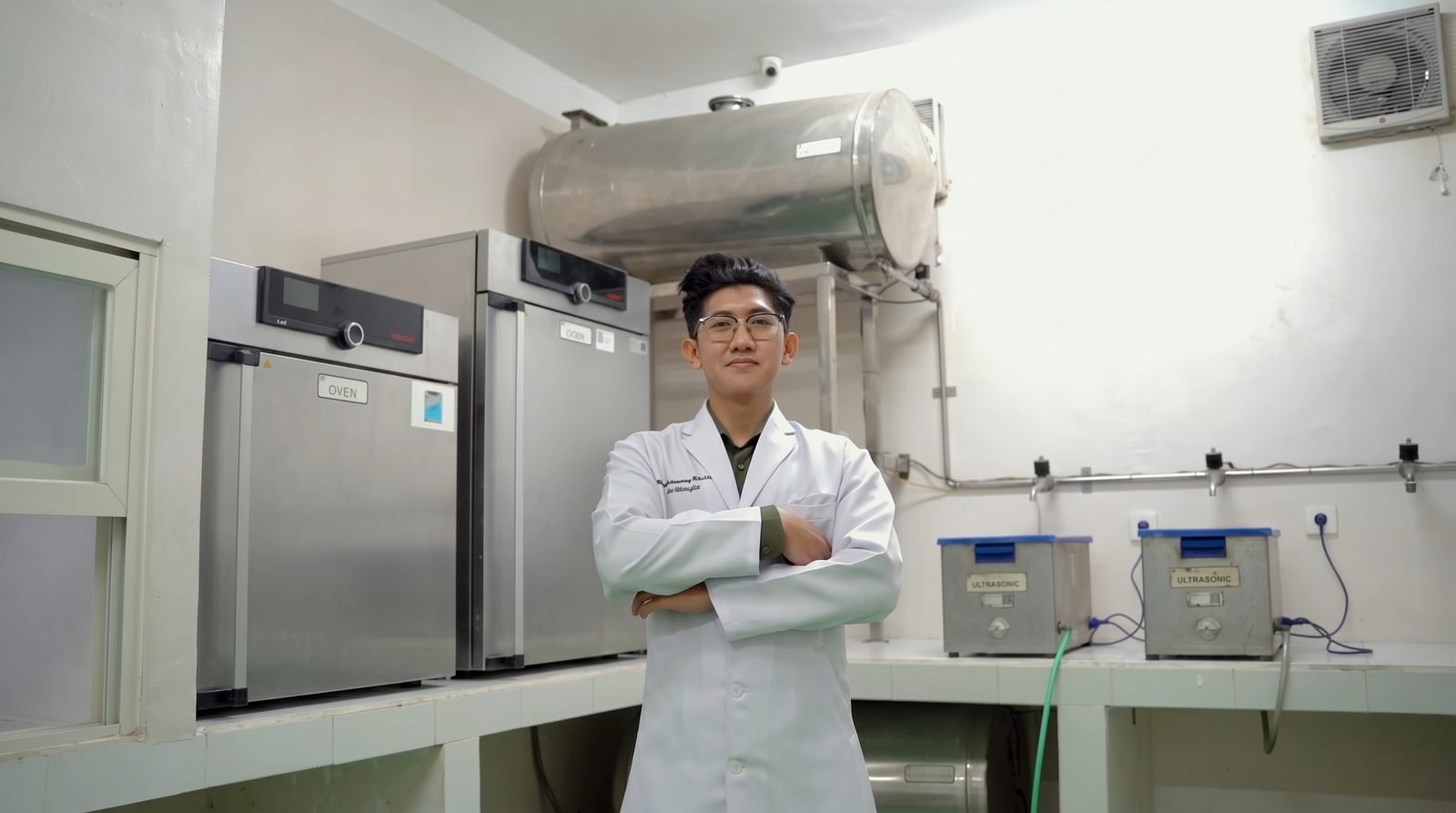 Ruang Produksi BHA di gedung Teaching Industry Universitas Airlangga Kampus C